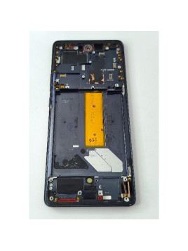 Pantalla oled para Vivo X60 Pro V2046 mas tactil negro mas marco negro compatible