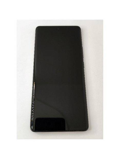 Pantalla oled para Vivo X60 Pro V2046 mas tactil negro mas marco negro compatible