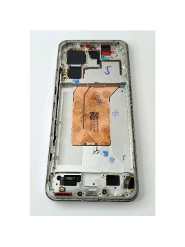 Pantalla lcd para Xiaomi 14 Pro mas tactil negro mas marco plata calidad premium