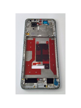 Carcasa o marco frontal verde para Honor 200 5G calidad premium