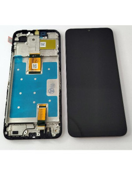 Pantalla lcd para Honor X6B mas tactil negro mas marco negro calidad premium