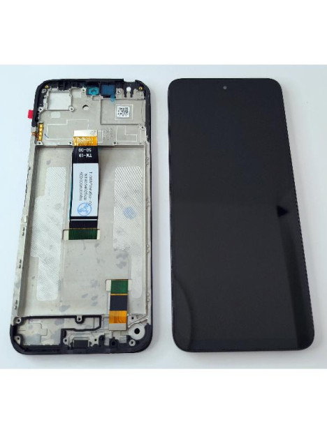Pantalla lcd para Redmi 13 mas tactil negro mas marco negro compatible