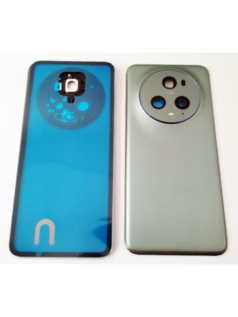 Tapa trasera o tapa bateria verde para Honor Magic 5 Pro 5G mas cubierta camara