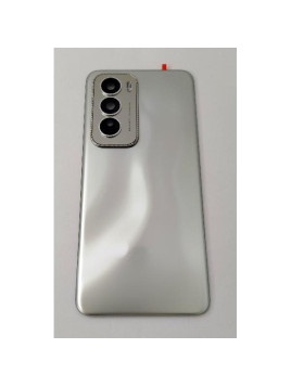 Tapa trasera o tapa bateria plata para Oppo Reno 12 5G CPH2625 mas cubierta camara