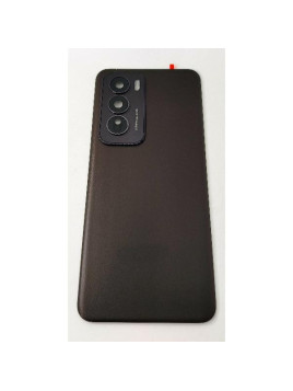 Tapa trasera o tapa bateria negra para Oppo Reno 12 5G CPH2625 mas cubierta camara