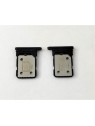Soporte o bandeja dual sim negra para Oppo Reno 12 Pro 5G calidad premium