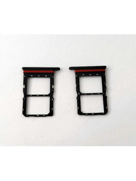 Soporte o bandeja dual sim negra para Honor X6B calidad premium