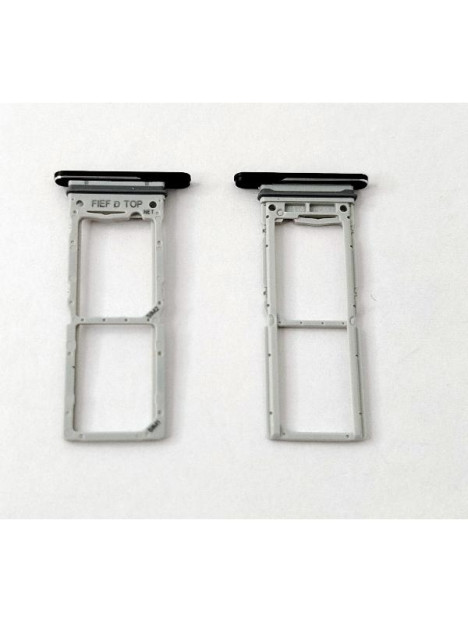Soporte o bandeja dual sim negra para Samsung Galaxy Z Fold 6 5G F956 calidad premium