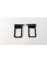 Soporte o bandeja dual sim verde para Samsung Galaxy Z Flip 6 5G F741 calidad premium
