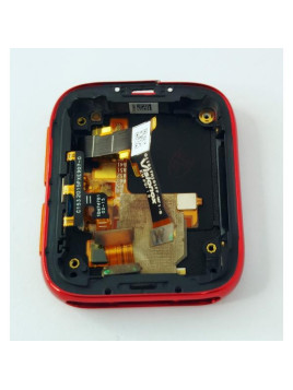 Pantalla lcd para Oppo Watch 1 46mm mas tactil negro con marco rojo calidad premium