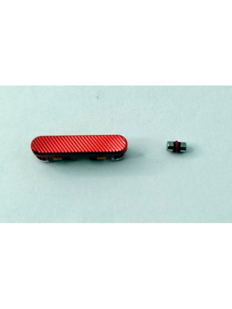 Boton power rojo para Nubia Z60 Ultra NX721J calidad premium