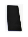 Pantalla lcd para Motorola G85 mas tactil negro mas marco azul cobalto 5D68C24856 Service Pack
