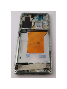 Pantalla lcd para Xiaomi 13 Pro mas tactil negro con marco verde calidad Oled