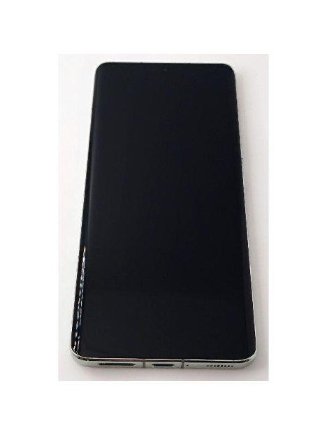 Pantalla lcd para Xiaomi 13 Pro mas tactil negro con marco verde calidad Oled