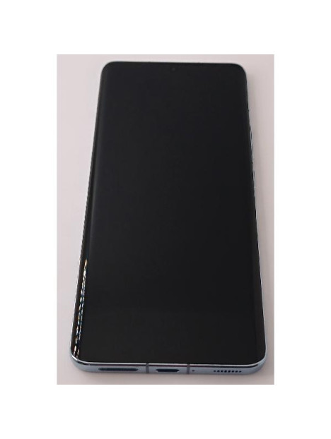 Pantalla lcd para Xiaomi 13 Pro mas tactil negro con marco azul calidad Oled
