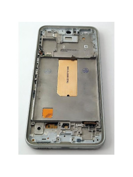 Pantalla lcd para Samsung Galaxy A54 5G A546 mas tactil negro con marco blanco calidad Incell