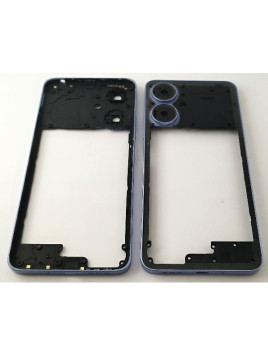 Carcasa o marco central azul para Xiaomi Redmi 13C 5G