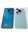 Tapa trasera o tapa bateria verde para Huawei Pura 70 con lente de camara