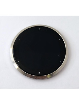 Pantalla lcd para Garmin Venu 2S mas tactil negro con marco plata calidad premium