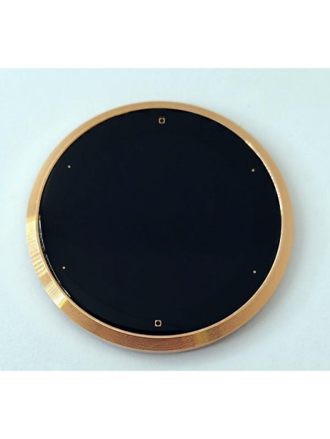 Pantalla lcd para Garmin Venu 2S mas tactil negro con marco dorado calidad premium