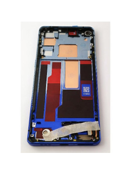 Pantalla lcd para Oppo Find X2 Neo mas tactil negro con marco azul calidad premium