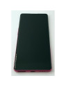 Pantalla lcd para Oppo Find X2 Neo mas tactil negro con marco rosa calidad premium
