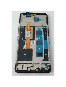 Pantalla lcd para Realme 12 5G RMX3999 mas tactil negro con marco negro compatible