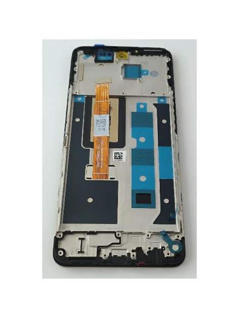 Pantalla lcd para Realme 12 5G RMX3999 mas tactil negro con marco negro compatible