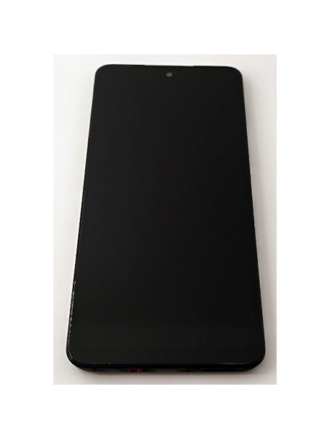 Pantalla lcd para Realme 12 5G RMX3999 mas tactil negro con marco negro compatible