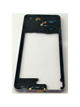 Carcasa o marco central morado para Blackview Oscal Tiger 12