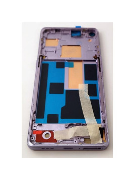 Pantalla lcd para Oppo Find X2 Neo mas tactil negro con marco morado calidad premium