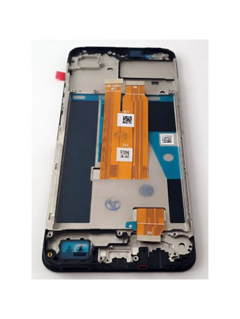 Pantalla lcd para Realme C61 4G RMX3933 mas tactil negro con marco negro calidad premium