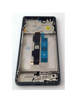 Pantalla lcd para Xiaomi Redmi Note 13 Pro 4G Xiaomi Poco M6 Pro 4G mas tactil negro con marco verde Oled