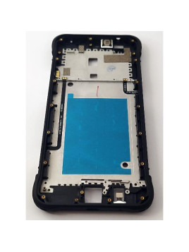 Carcasa o marco central negro para Umidigi Bison X20