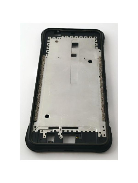 Carcasa o marco central negro para Umidigi Bison X20