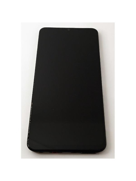 Pantalla lcd para Realme C61 4G RMX3933 mas tactil negro con marco negro compatible