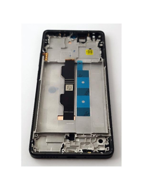 Pantalla lcd para Xiaomi Redmi Note 13 Pro 4G Xiaomi Poco M6 Pro 4G mas tactil negro con marco negro calidad Oled