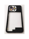 Carcasa o marco central azul oscuro para Doogee N55 calidad premium