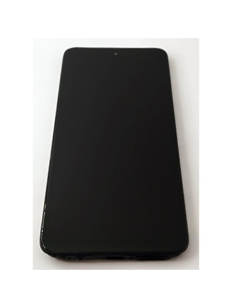 Pantalla lcd para Xiaomi Redmi 10 2022 mas tactil negro con marco negro compatible Oled