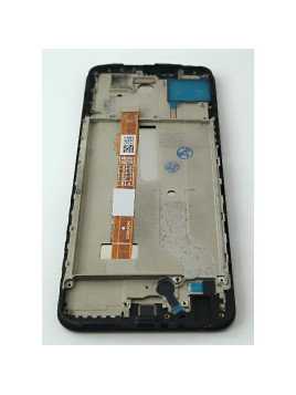 Pantalla lcd para Vivo Y31s mas tactil negro con marco negro compatible Oled