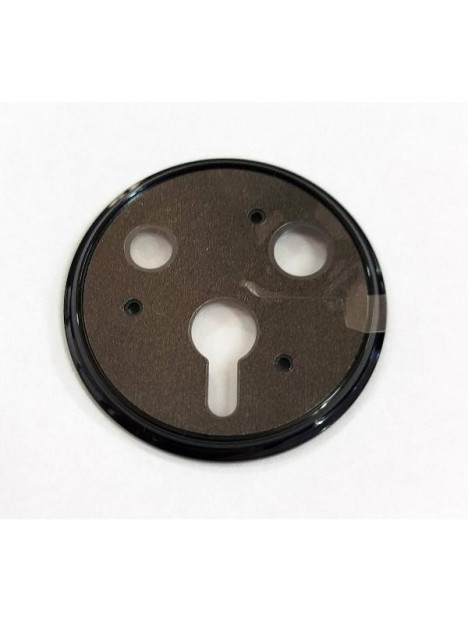 Cristal de camara para Blackview Oscal Tiger 12 con marco gris calidad premium