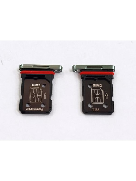 Soporte o bandeja sim verde para Oneplus 12 5G calidad premium