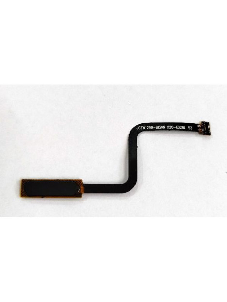 Flex sensor huella negro para Umidigi Bison X20 calidad premium