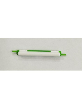 Boton volumen blanco para Samsung Galaxy A13 A137 calidad premium