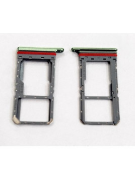 Soporte o bandeja sim verde Dual sim para Realme 12 5G RMX3999 calidad premium