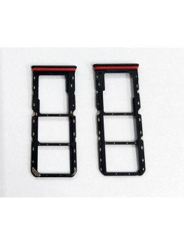 Soporte o bandeja sim negra para Realme C67 4G RMX3890 calidad premium