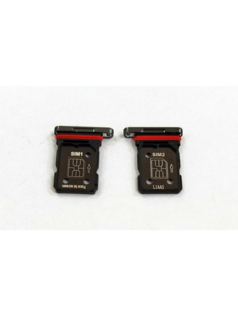 Soporte o bandeja sim negra para Oneplus 12 5G calidad premium