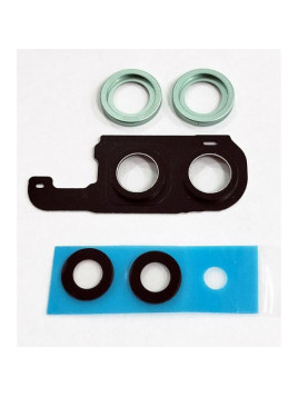 Cristal de camara con marco verde para Samsung Galaxy Z Flip6 5G F741 calidad premium