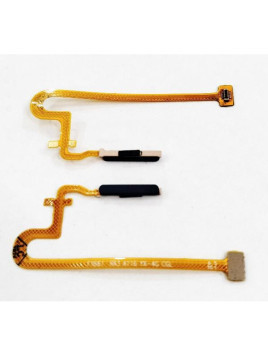 Flex sensor huella negro para Realme Note 50 4G RMX3834 calidad premium