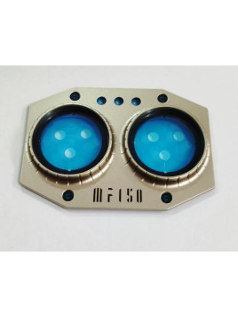 Cristal de camara con marco negro para iiiF150 Air2 Ultra 5G calidad premium